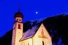 Vent Kirche bei Nacht Oetztal 07