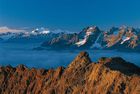 Wildspitze Abendsonne Bergsteigerdorf Vent Oetztal 03